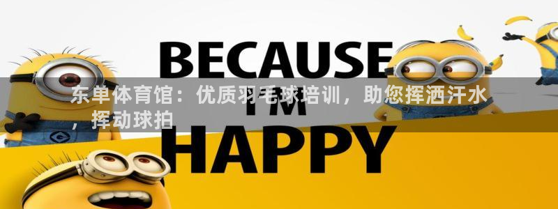 富联娱乐价7O777：东单体育馆：优质羽毛球培训，助