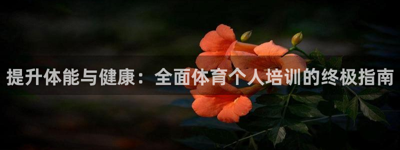 富联娱乐平台是什么平台：提升体能与健康：全面体育个人