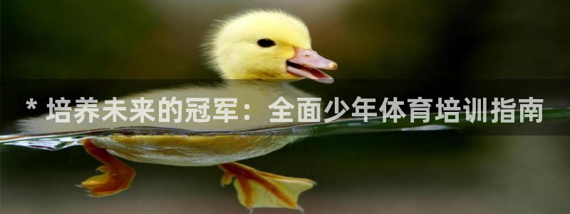 富联娱乐客服微信：* 培养未来的冠军：全面少年体育培
