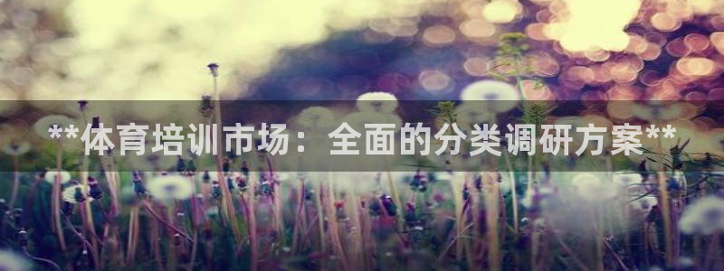 富联官方网站下载：**体育培训市场：全面的分类调研方